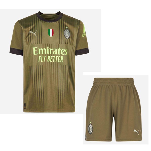 Camiseta AC Milan Tercera Equipación Niño 2022/2023